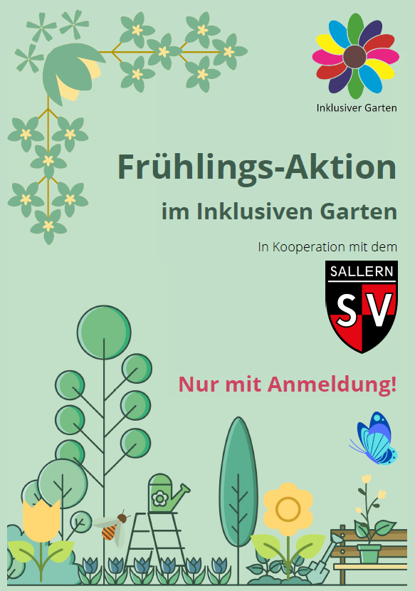 Titel-Seite des Flyers für die Frühlings-Aktion